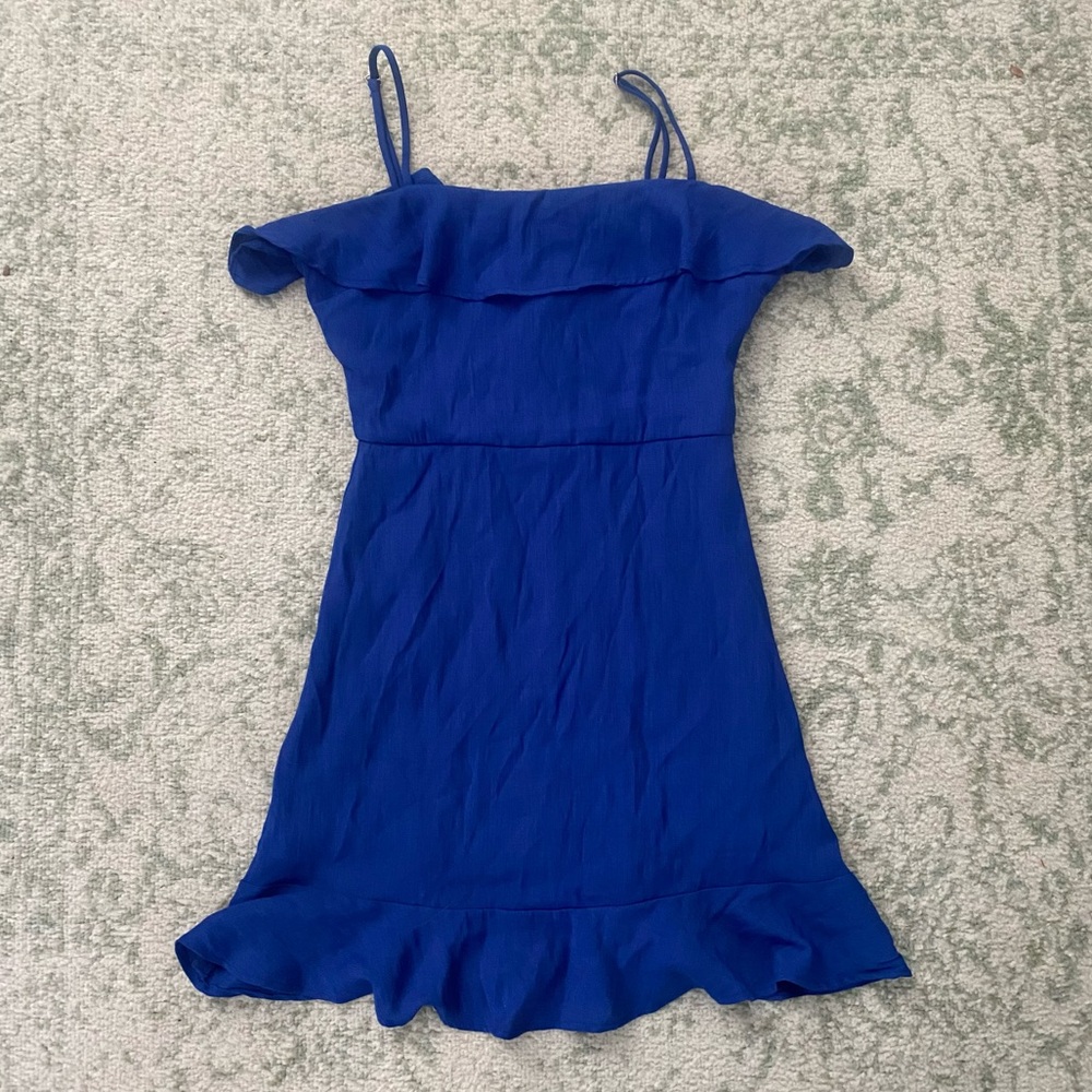 Altar’d state blue mini dress